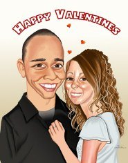Happy Valentines drawing