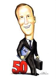birthday 50th caricature